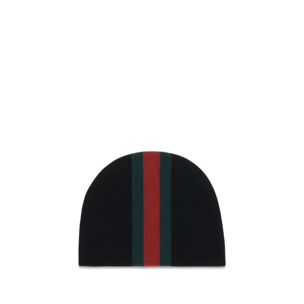 Gucci Men Web Stripe Beanie